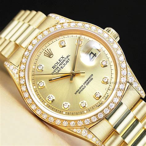 rolex 18k datejust midsize|Rolex Datejust 18k gold men's.